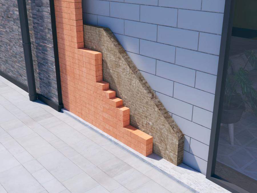 fire-resistant glass wool insulation for commercial buildings